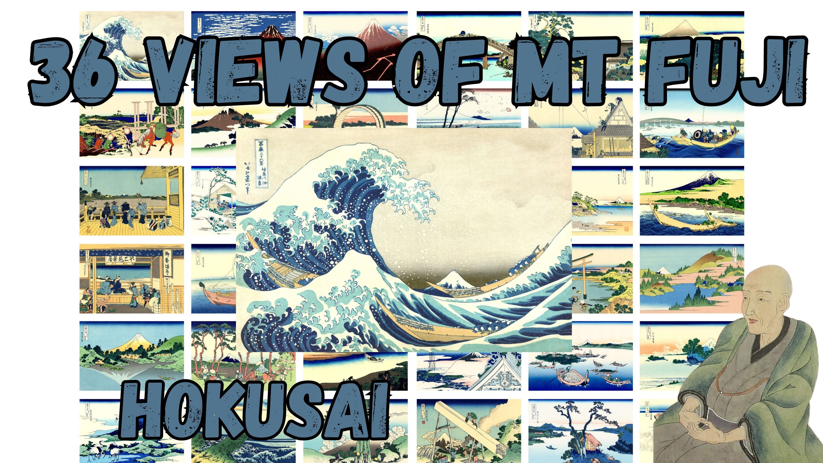 36 Views of Mount Fuji