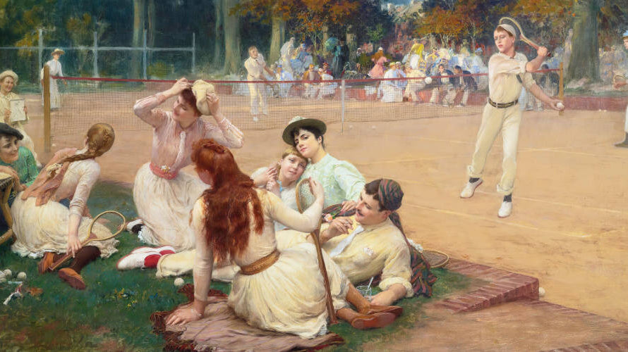 Exploring the Beauty of Tennis Through Art