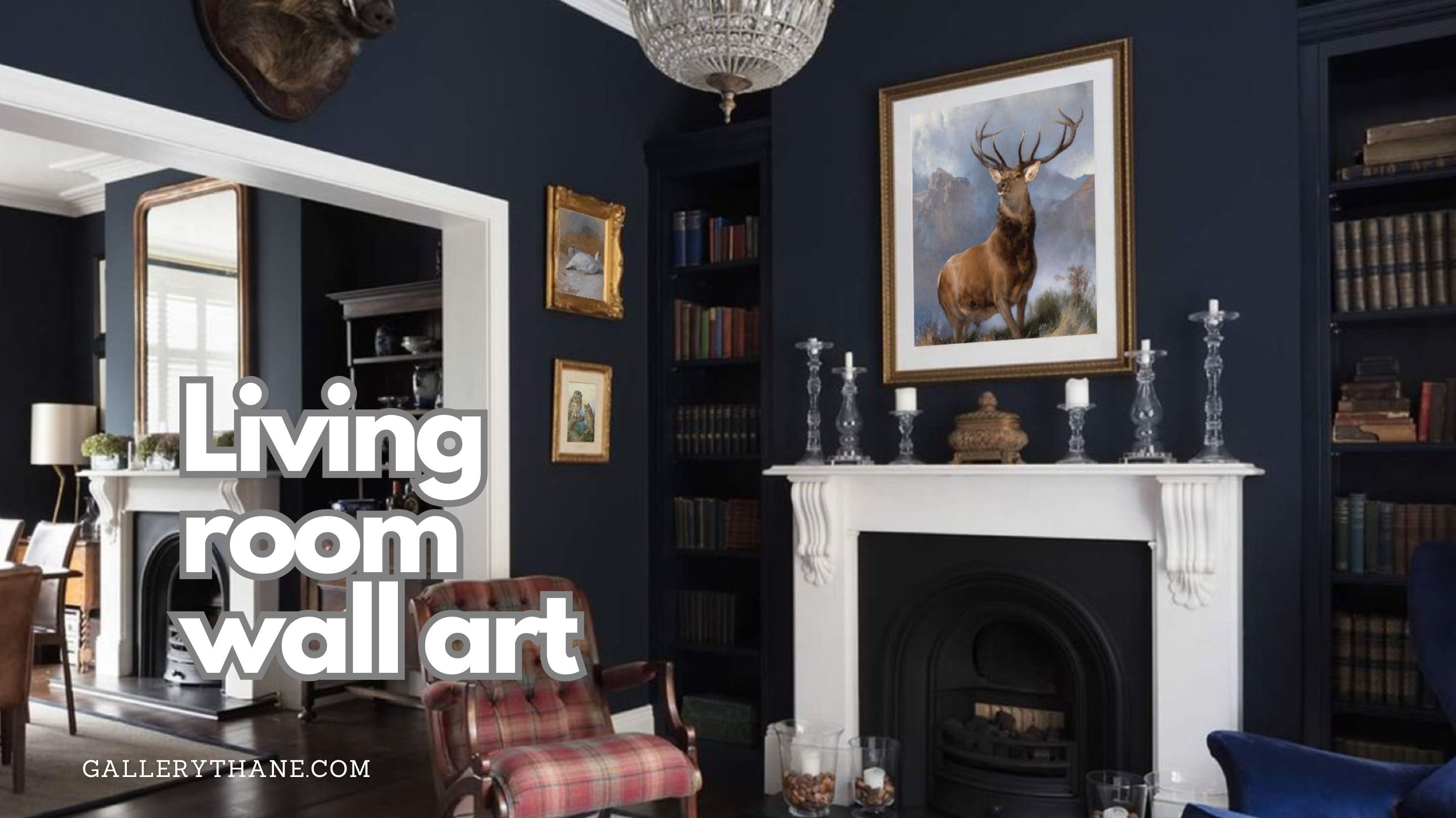 living room wall art ideas