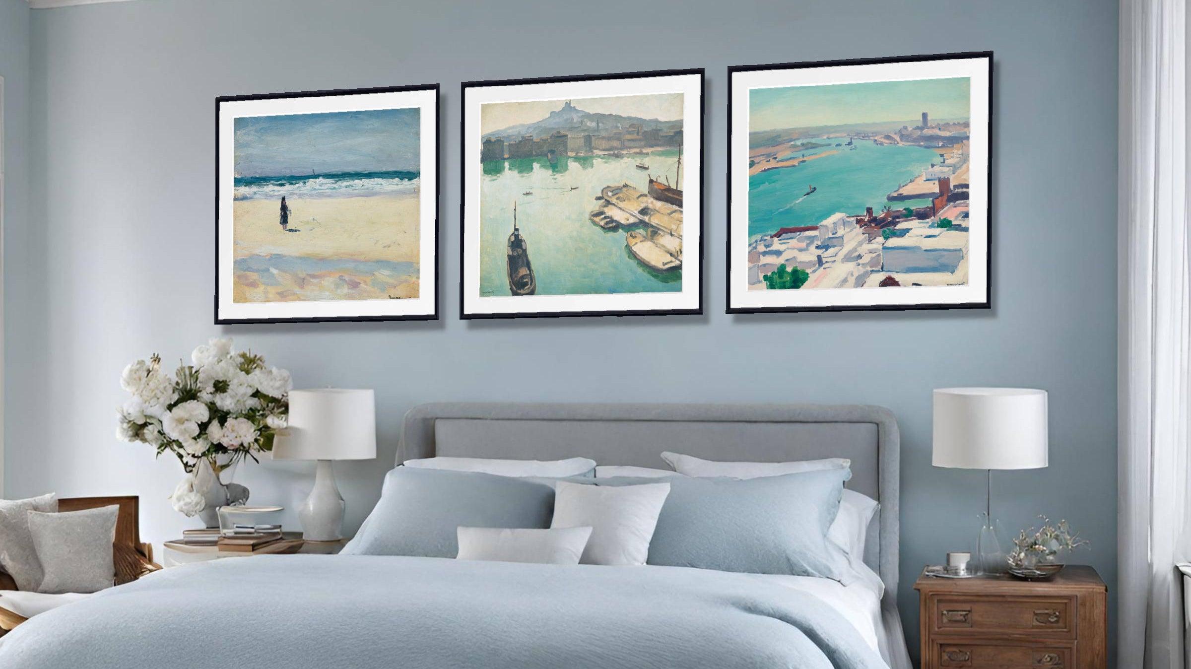 Choosing the Perfect Blue Bedroom Wall Art