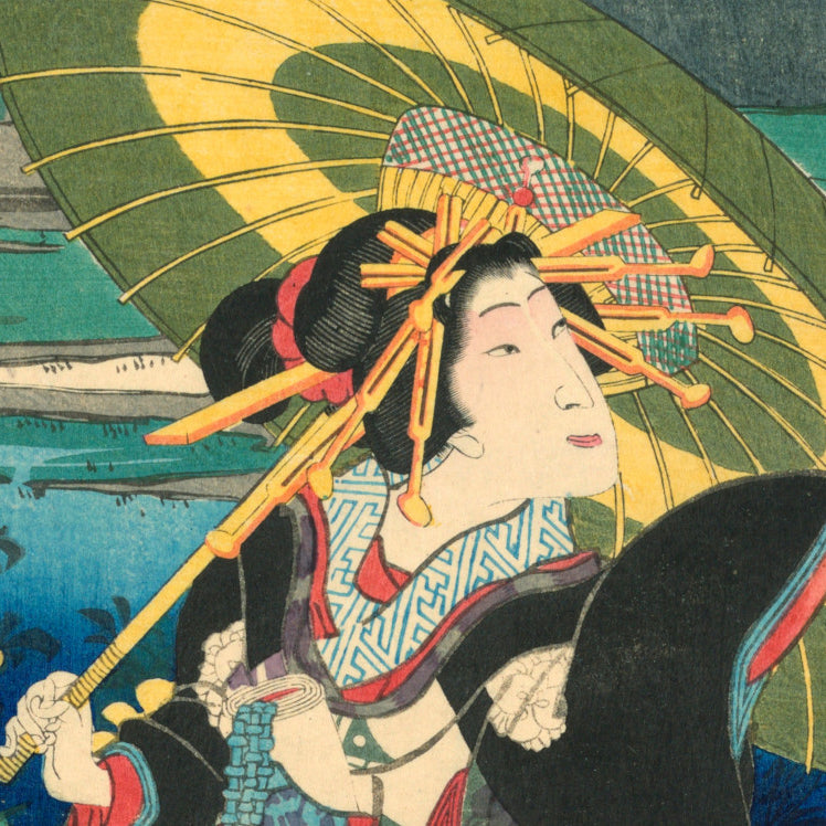 Toyohara Kunichika, Japanese Art Print