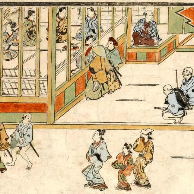 Hishikawa Moronobu paintings