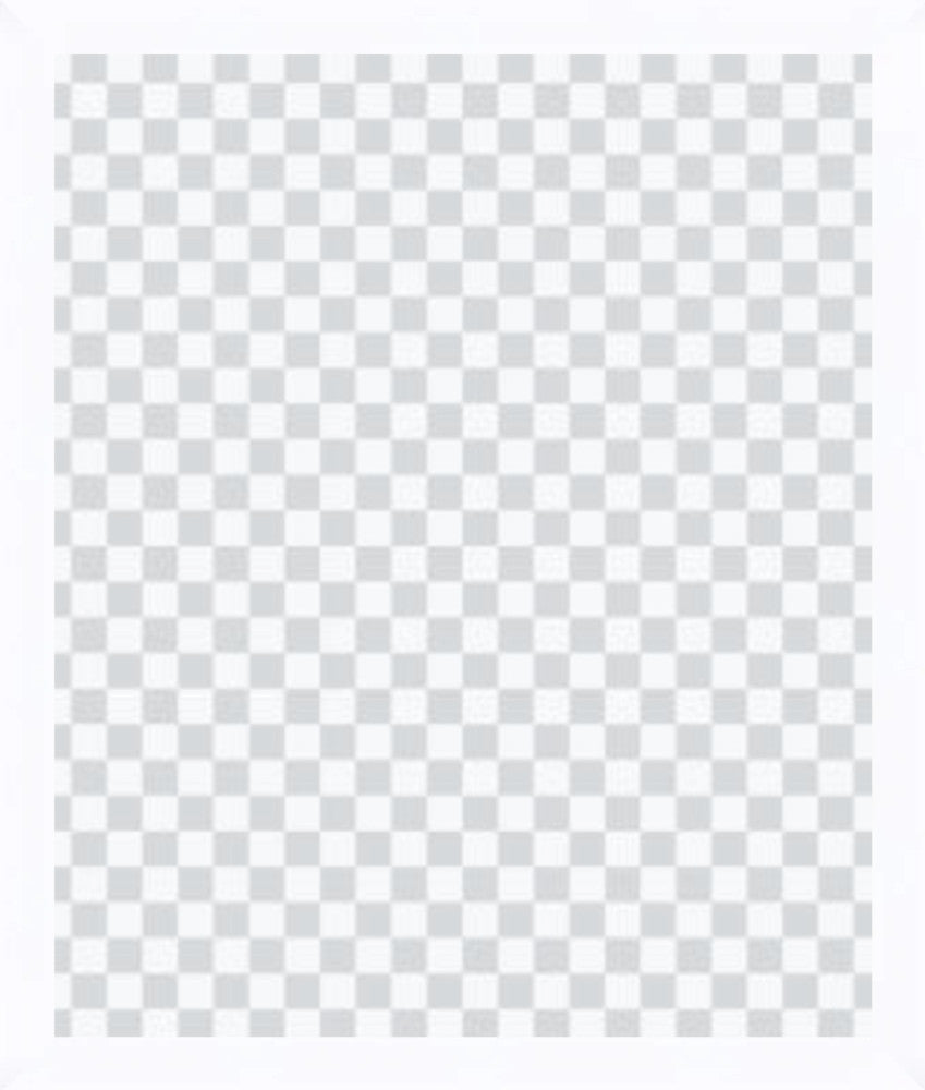 White Painted Wooden Frames For Prints - Landscape and Portrait Formats