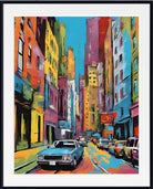 Pop Art Print - City Street