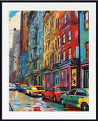 Pop Art Print - City Street View