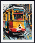 Pop Art Print - Street Car San Francisco