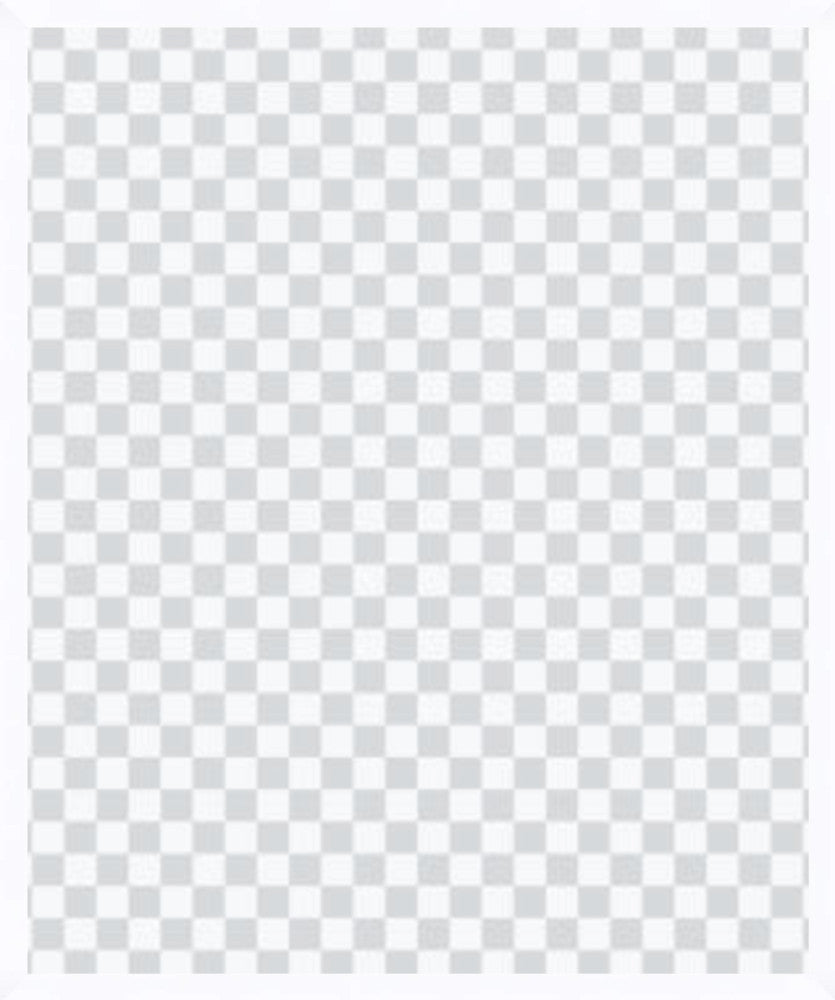 White Painted Wooden Frames For Prints - Landscape and Portrait Formats