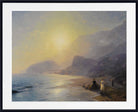 Ivan Aivazovsky Fine Art Print, A. S. Pushkin and Countess M. N. Raevskaya by the sea near Gurzuf