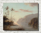Camille Pissarro Fine Art Print, A Creek in St. Thomas (Virgin Islands)