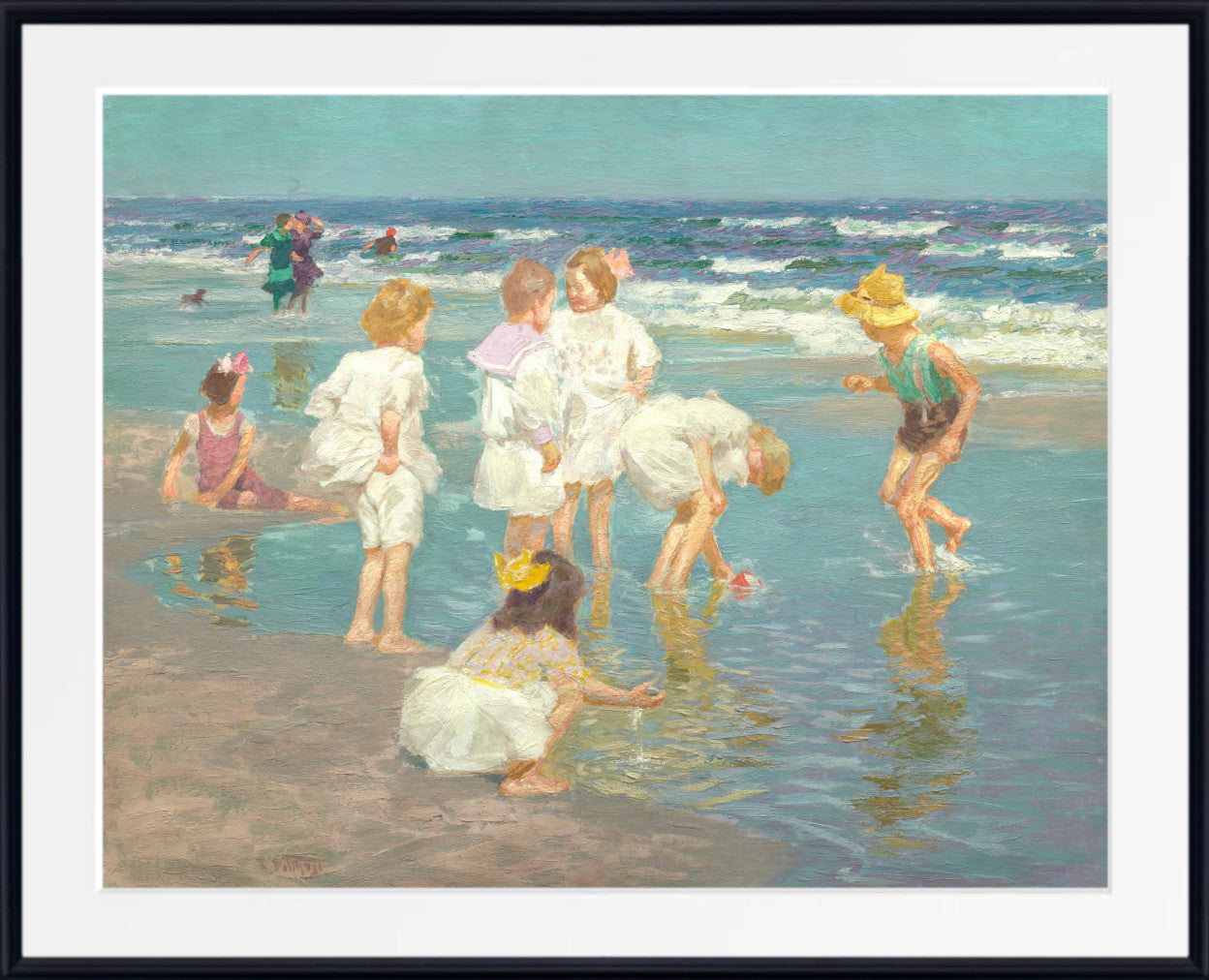 A Holiday by Edward Henry Potthast