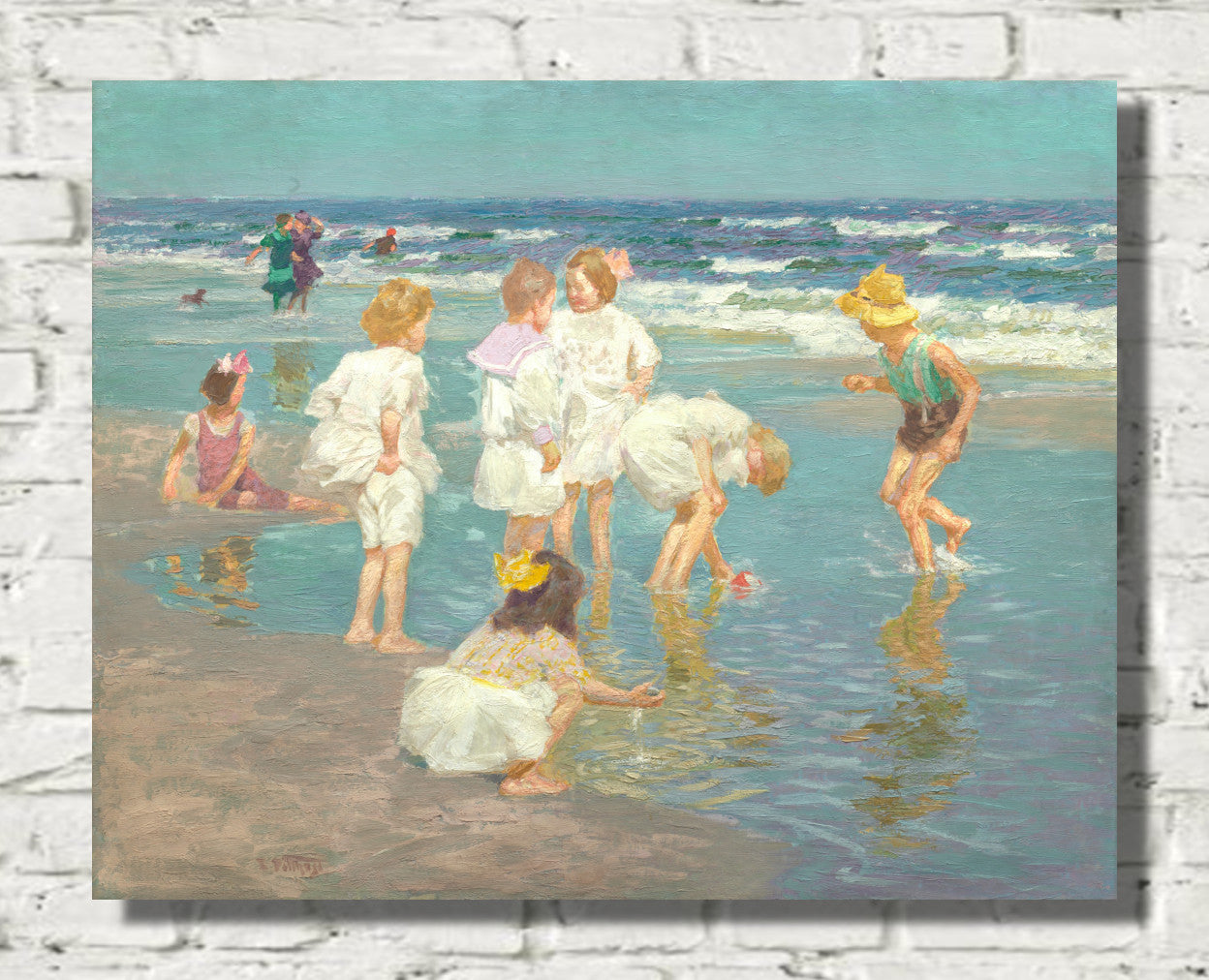 A Holiday by Edward Henry Potthast