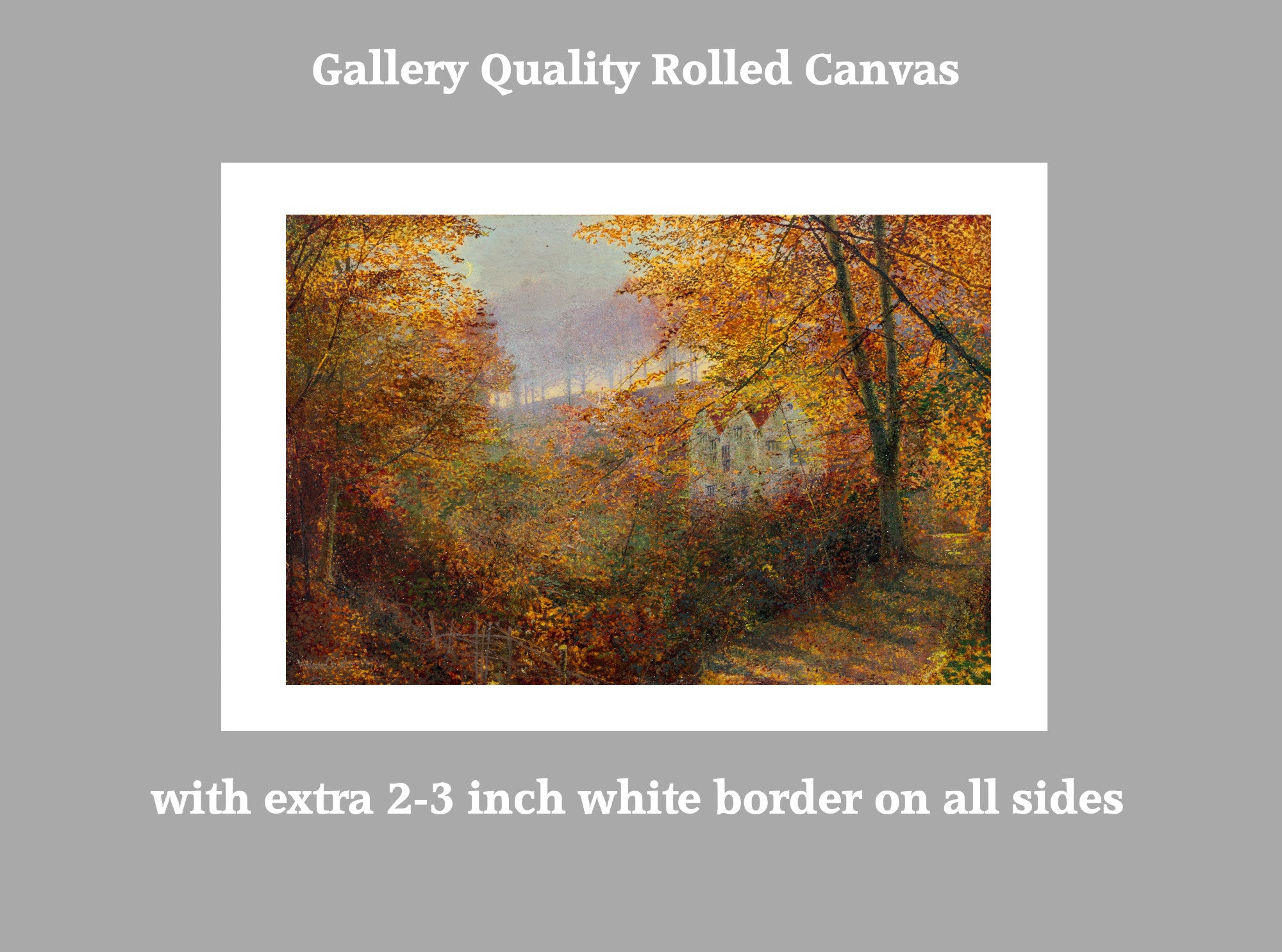 A House in a Clearing (1870), John Atkinson Grimshaw