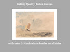A Sea Piece, A Rough Sea with a Fishing Boat by Joseph Mallard William Turner