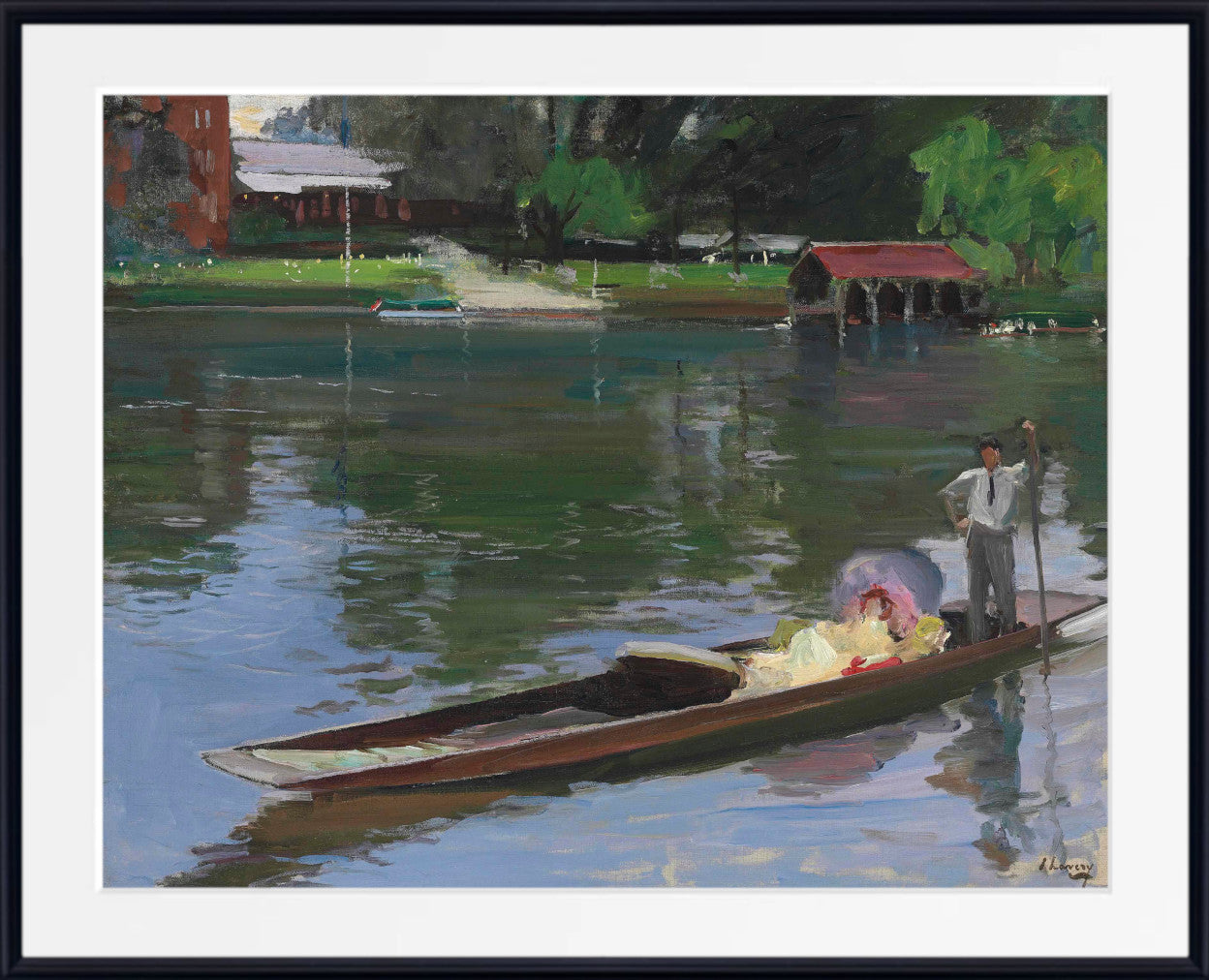 A Summer Evening - The Thames, John Lavery