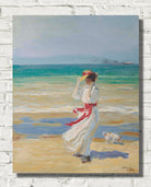 A Windy Day (circa 1908), John Lavery