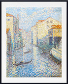 A canal in Venice (1899) by Henri-Edmond Cross