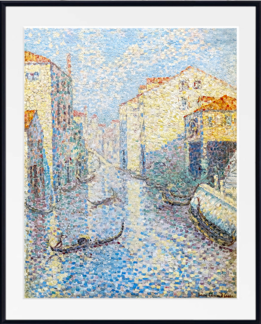 A canal in Venice (1899) by Henri-Edmond Cross