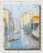 A canal in Venice (1899) by Henri-Edmond Cross