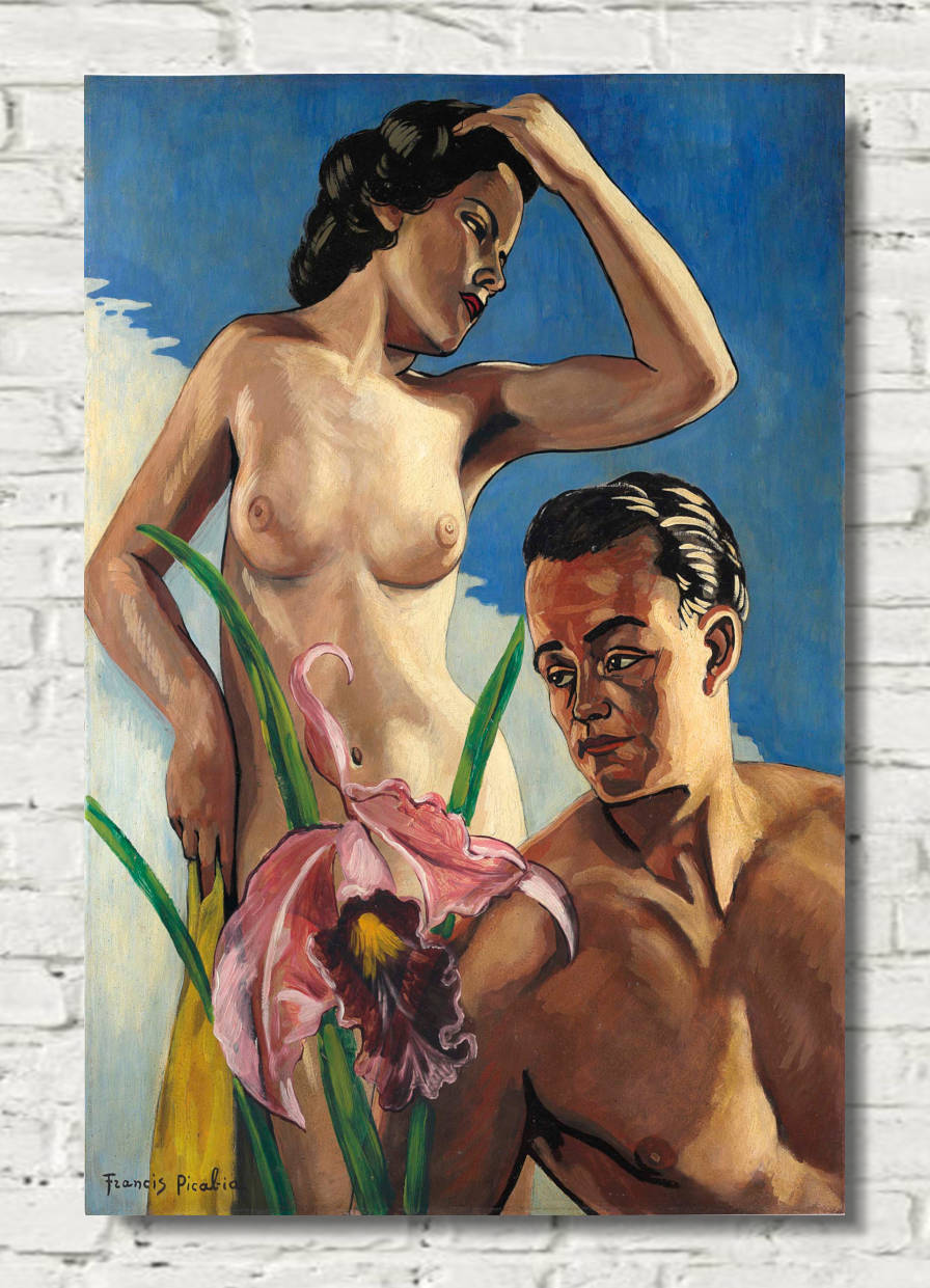 Adam and Eve (1941), Francis Picabia Print
