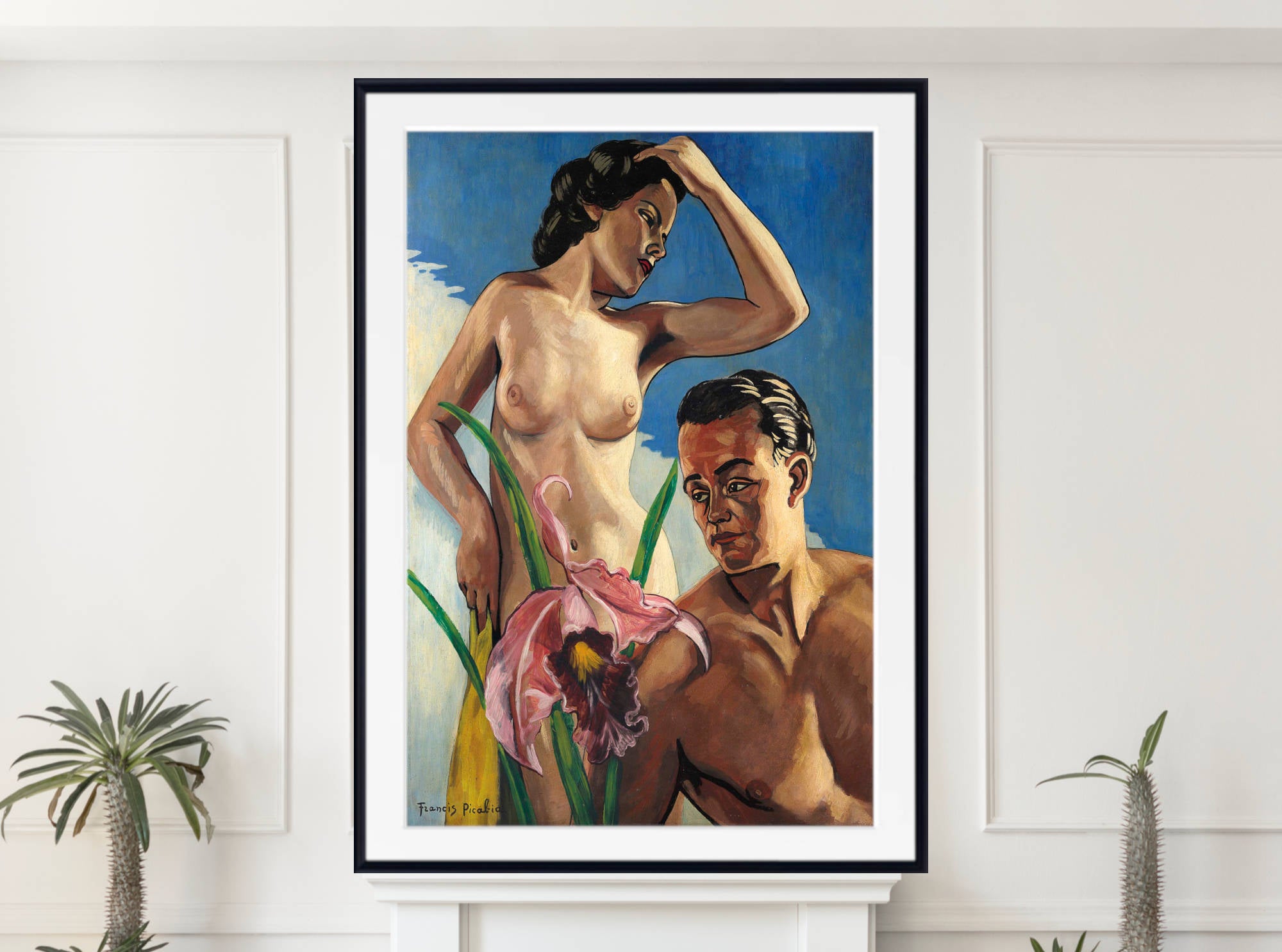 Adam and Eve (1941), Francis Picabia Print