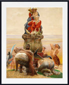 Adoration of Madonna (1910) by Jacek Malczewski