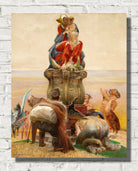 Adoration of Madonna (1910) by Jacek Malczewski