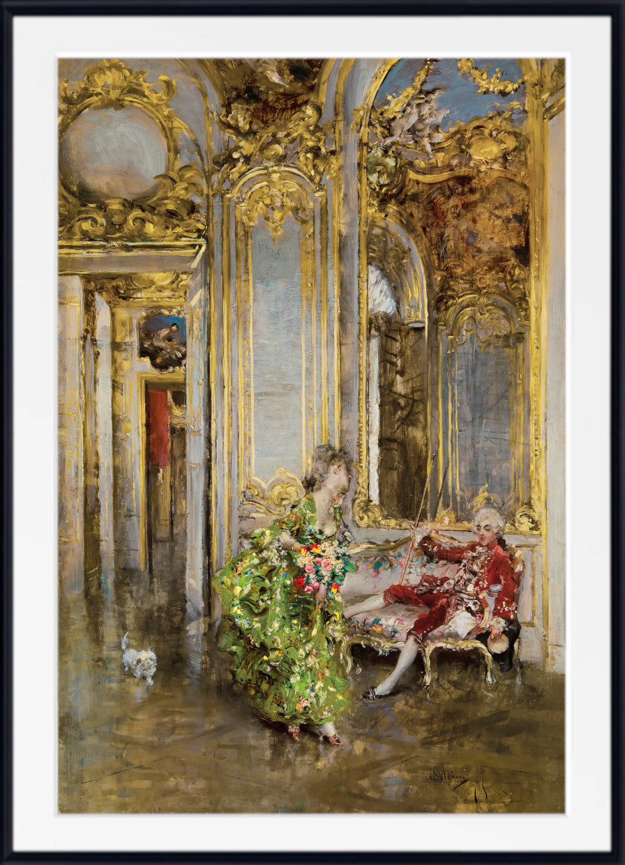 A friend of the marquis (1875) by Giovanni Boldini