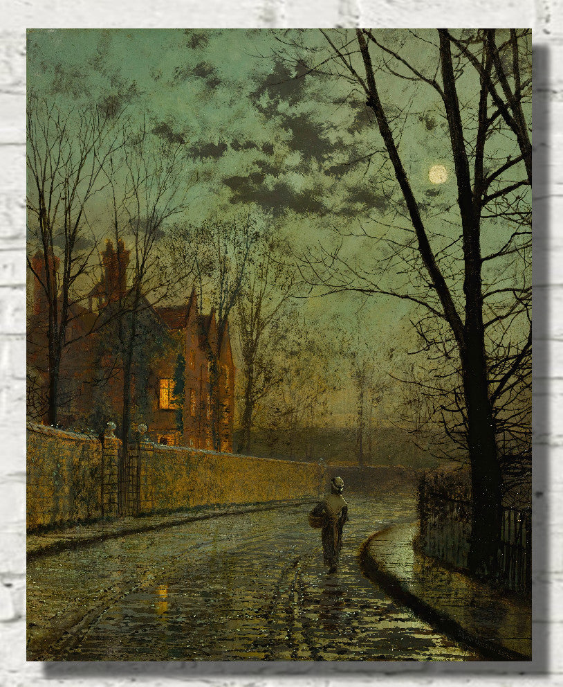 After The Shower, John Atkinson Grimshaw