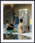Jean-Léon Gérôme Fine Art Print : After the Bath
