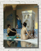 Jean-Léon Gérôme Fine Art Print : After the Bath