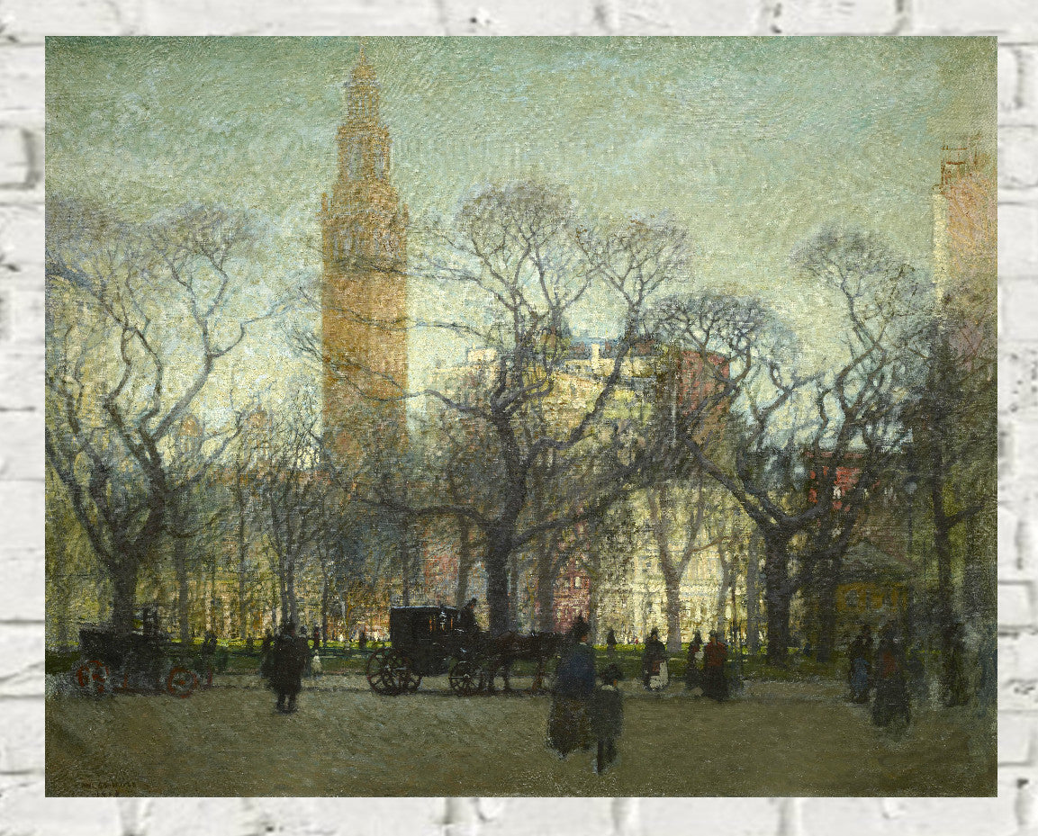 Afternoon Madison Square, Paul Cornoyer