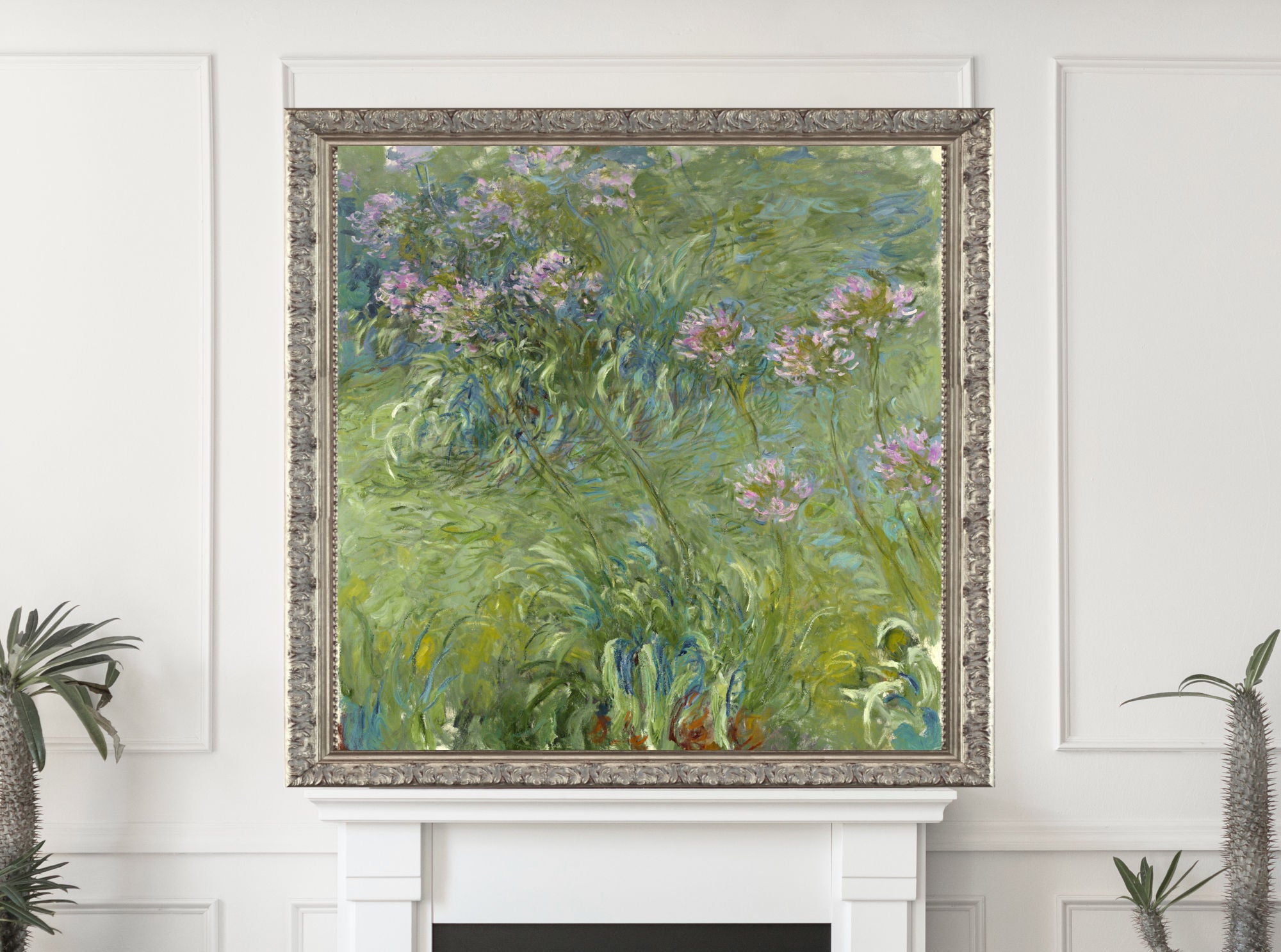 Agapanthus, Claude Monet Print