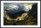 Albert Bierstadt Print : Rocky Mountains