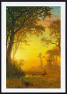 Albert Bierstadt Print : Forest Light