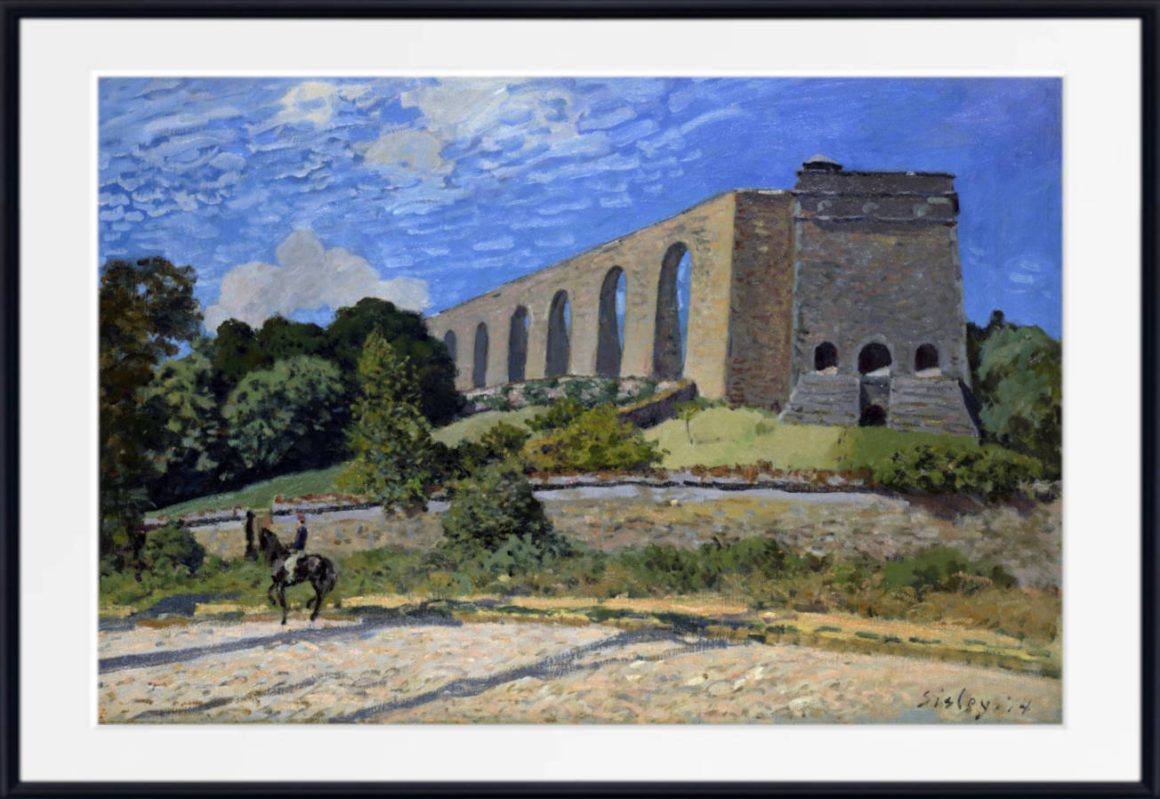 Alfred Sisley Fine Art Print Aqueduct at Morly