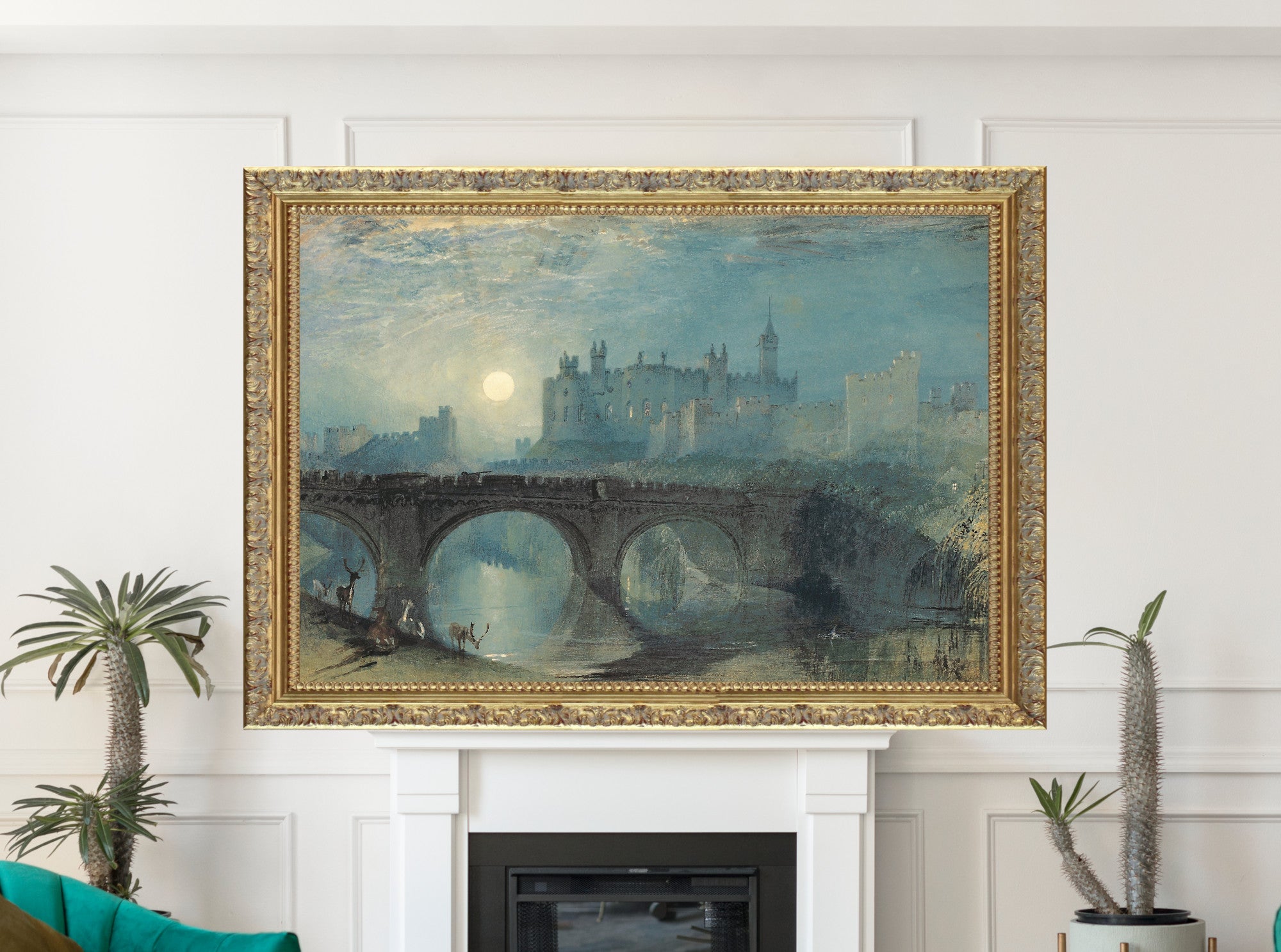 Alnwick Castle (1829) by Joseph Mallord William Turner