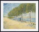 Vincent van Gogh Print, Along the Seine (1887)