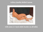 Amedeo Modigliani, Nu couché (sur le côté gauche)