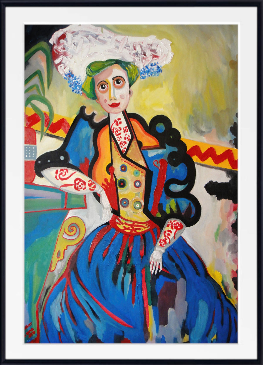 A mulher (Woman) by Amadeo de Souza Cardoso