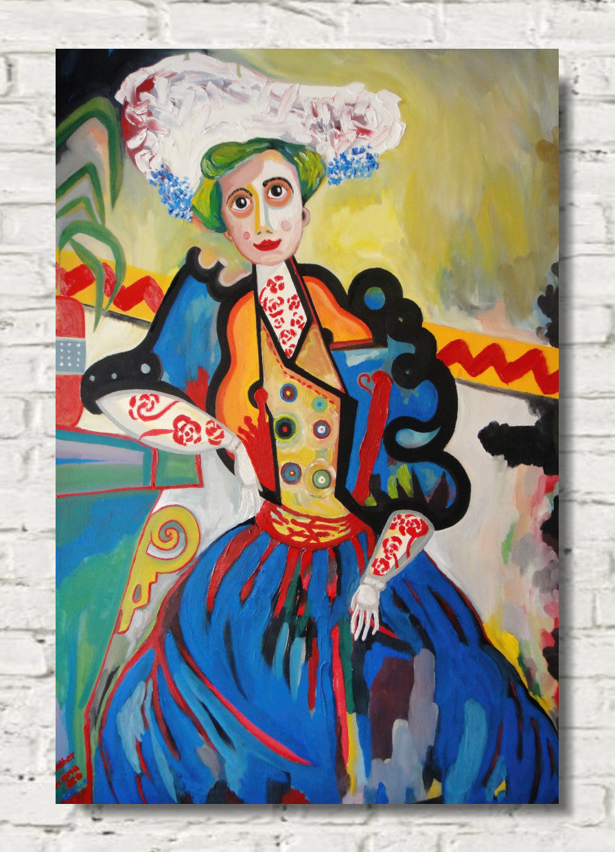 A mulher (Woman) by Amadeo de Souza Cardoso