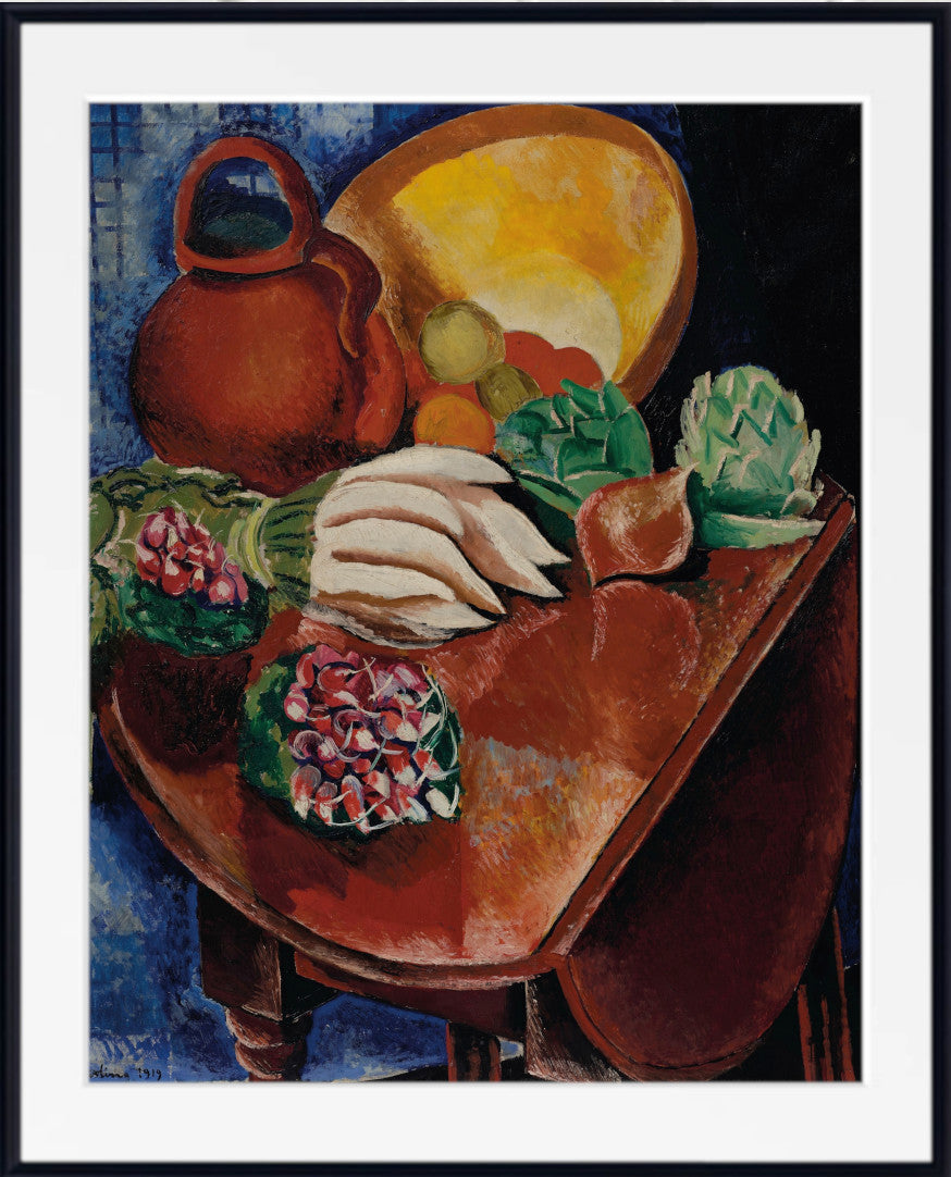 Pineapple and Pitcher (1919) by Moise Kisling