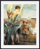 Angel, I shall follow thee (1901) by Jacek Malczewski