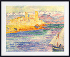 Antibes by Henri-Edmond Cross