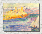 Antibes by Henri-Edmond Cross