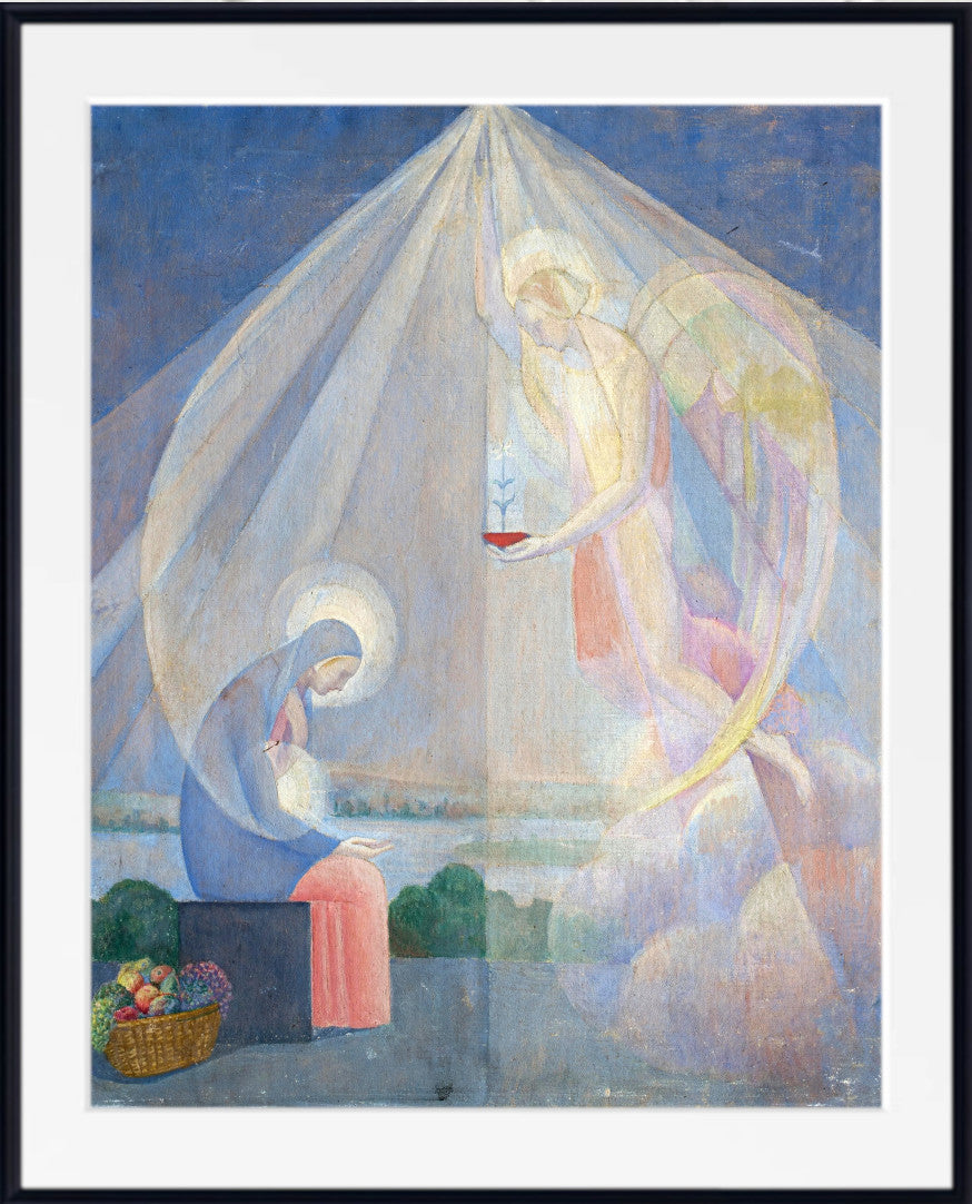 Annunciation by Angel Zarraga