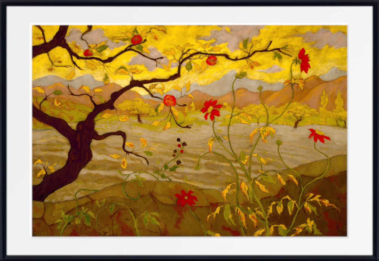 Apple Tree with Red Fruit by Paul Ranson