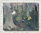 April (The Anemones) (1891) by Maurice Denis