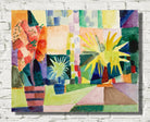 August Macke Print, Arden on Lake Thun (1914)