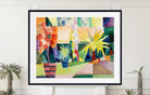 August Macke Print, Arden on Lake Thun (1914)