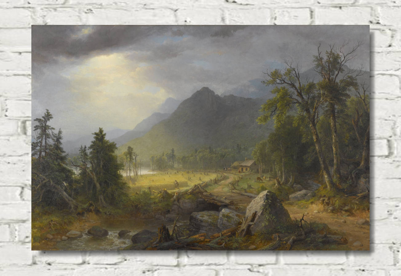 Asher Brown Durand, American Fine Art Print : First Harvest